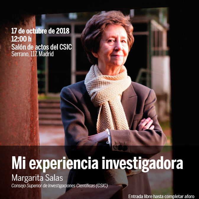 Margarita Salas – Mi experiencia investigadora