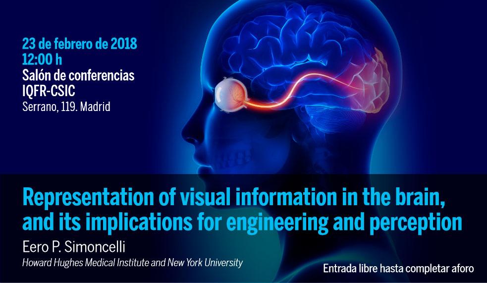 Eero P. Simoncelli – Representation of visual information in the brain, and its implications for engineering and perception